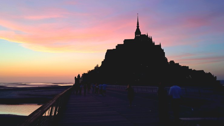 Am Fuße des Mont&nbsp;St.Michel